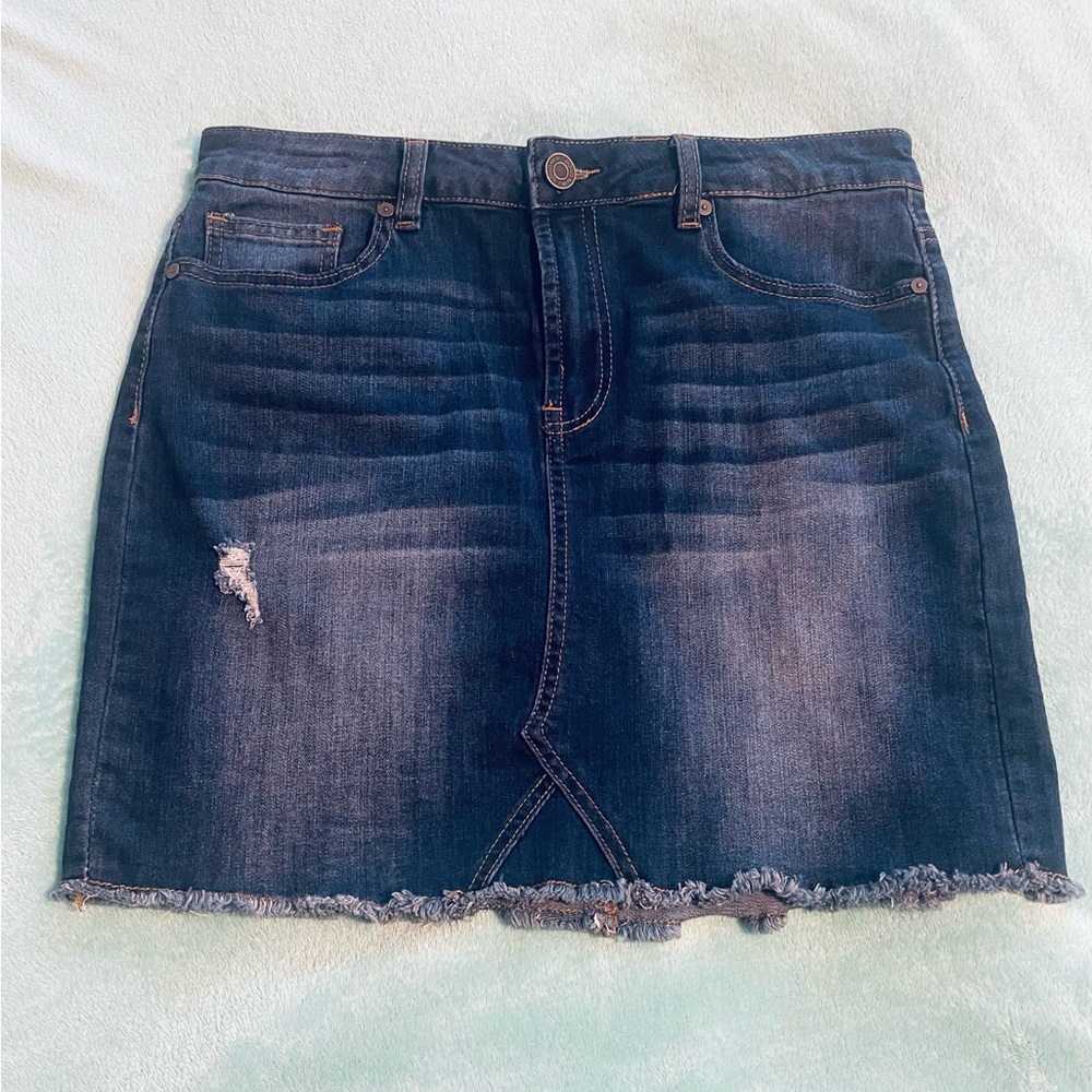 Indigo Rein Juniors Size 9 Jean Skirt